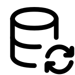 Database Backup SVG Icon
